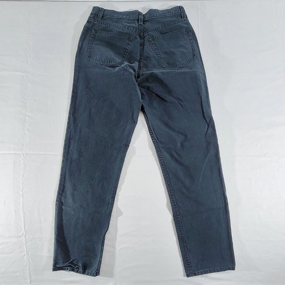 BANANA REPUBLIC Jeans Women's 6 (Actual 29.5" x 31") Blue Canvas Jeans Straight - Picture 2 of 4